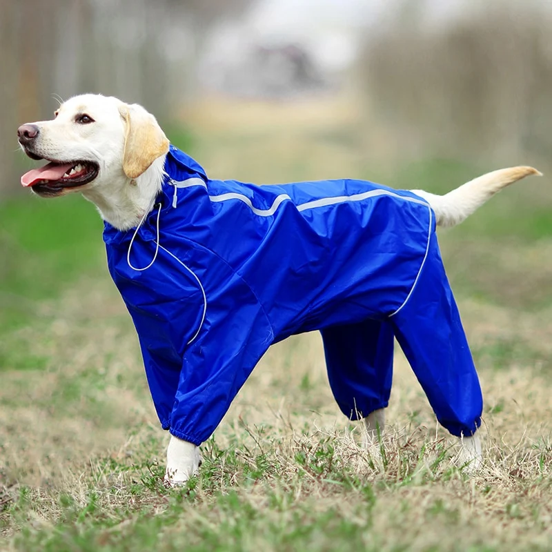 High-Quality Premium Dog Raincoat Jacket Convenient