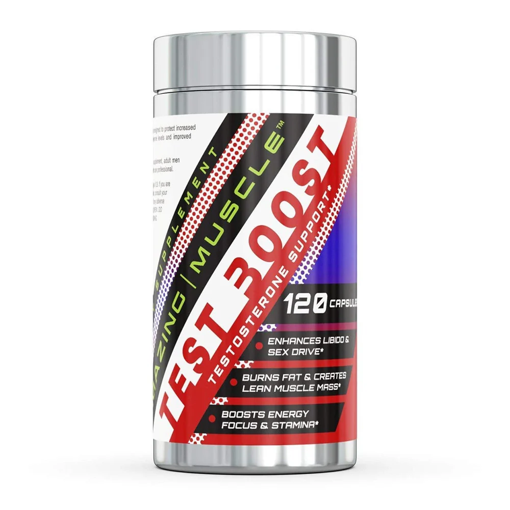 Elite Nutrition Muscle Test Boost Testosterone Support Capsules 120 Ea High-Quality