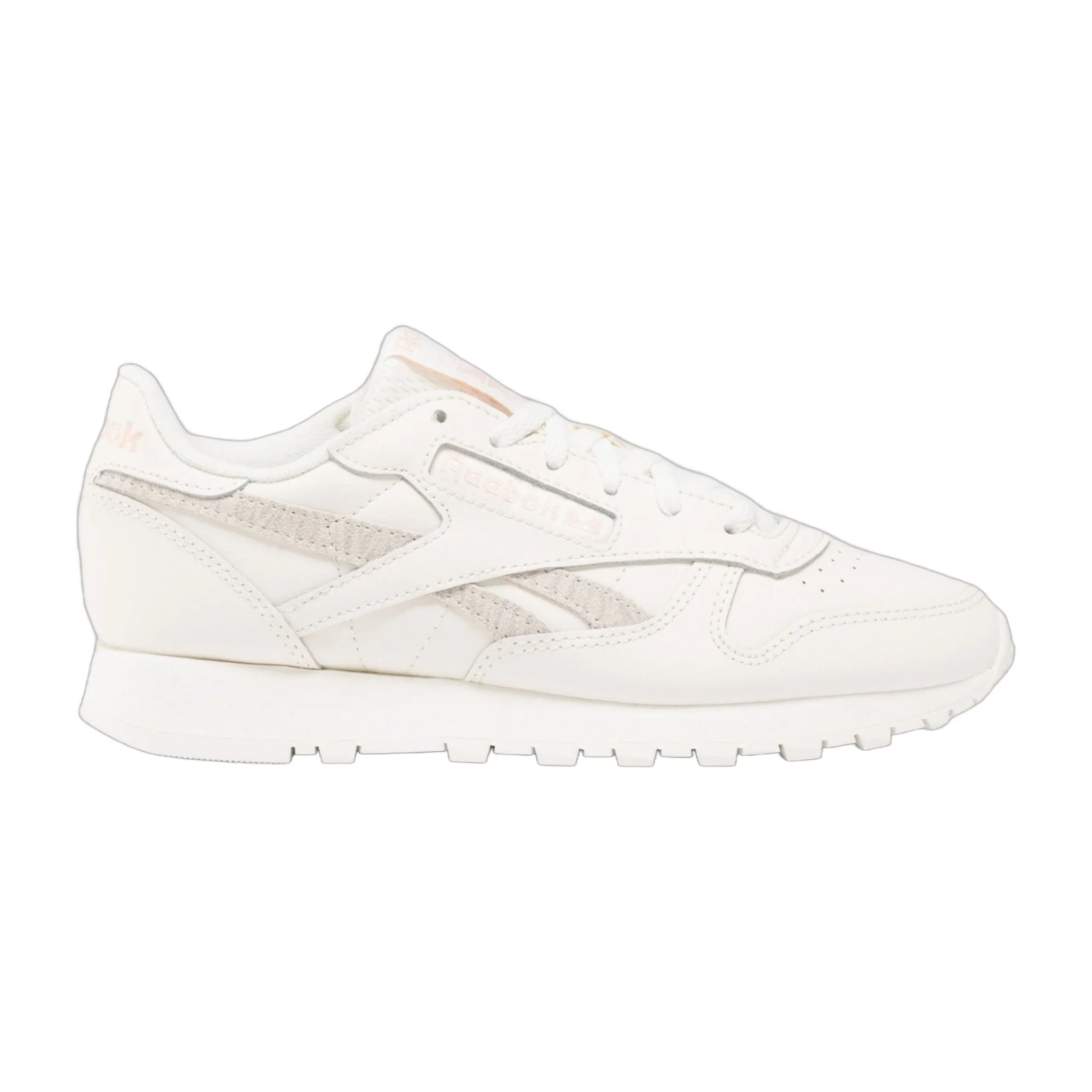 Solid Reebok Women's Cl Leather Sneakers Fine