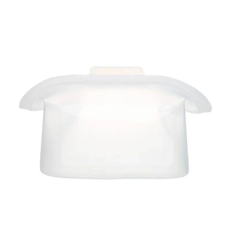 Minimalist Food‑Grade Silicone Food Storage Bag Leak‑Proof Reusable for Meal Prep Refined