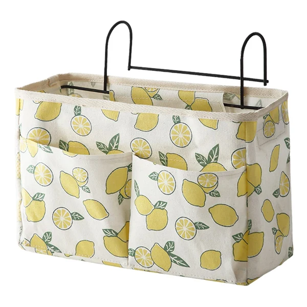 World-Class Maxbell Bedside Caddy Waterproof Multi Pockets for College Dorm Room Traveling Sofa yellow Premium