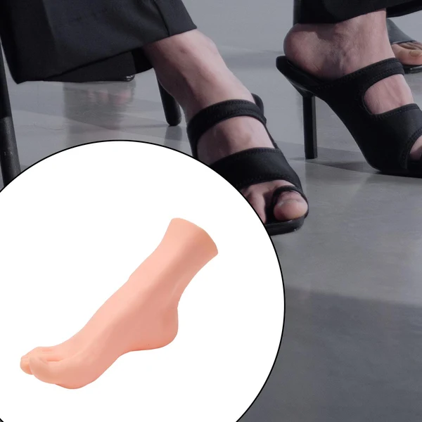 Elite Maxbell Soft Lifesize Female Mannequin Foot Shoes Display Fake Manicure Movie Props Premium