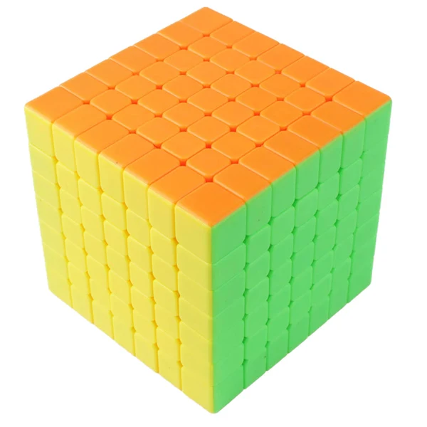 Quality Maxbell 7x7x7 Cube Twist Puzzle Brain Teaser Speed Cube Intelligence Game Toy Fine