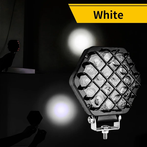 Verified Maxbell 5 inch 48W LED Light 4800LM Spot Light Pod Driving Lamps Work Light Black Efficient