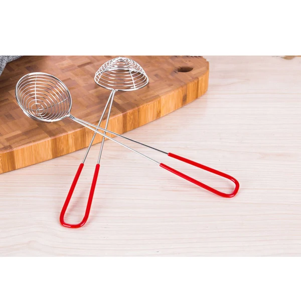 Practical Maxbell Hot Pot Strainer Ladle kitchen Tools Mesh Stainless Steel Skimmer Food Oil Safe