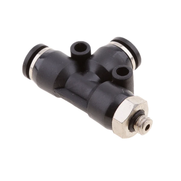 Traditional Maxbell 5 Pieces Air Water Line Hose Tube Triple Push In Pneumatic Fitting DPD-D4-M5 User-Friendly