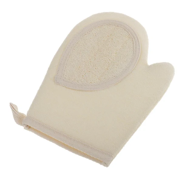 Next-Generation Natural Loofah Scrub Exfoliating Glove Body Skin Bath Shower Spa Massage New Prestigious