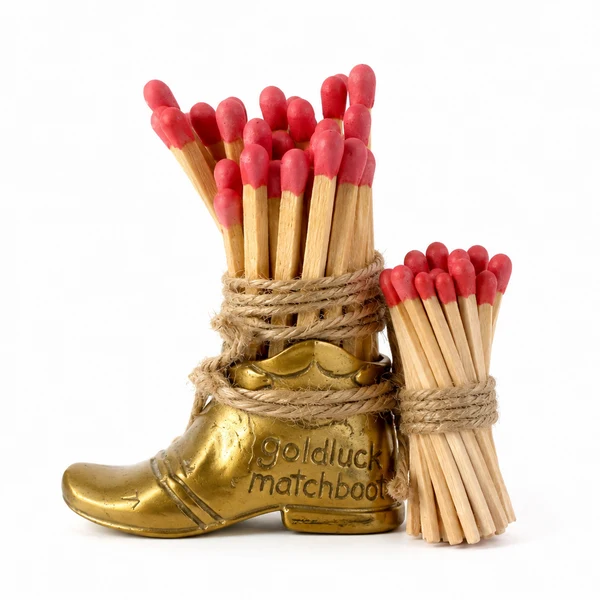 Durable Cillian Vintage Brass Boot Match Holder Fashionable