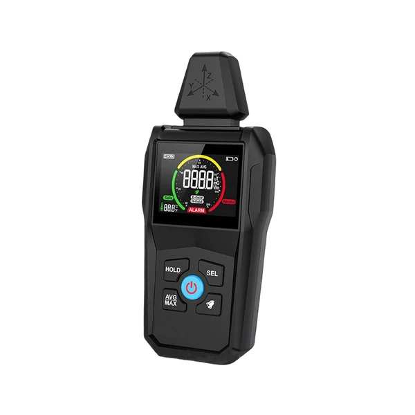 Advanced Maxbell Multifunctional EMF Tester Nuclear Radiations Digital LCD for Living Area Practical