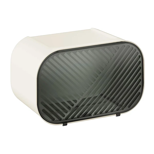 Fast Maxbell Toilet Paper Holder with Shelf Tissue Box for Bathroom Bedroom under Cabinet white Versatile