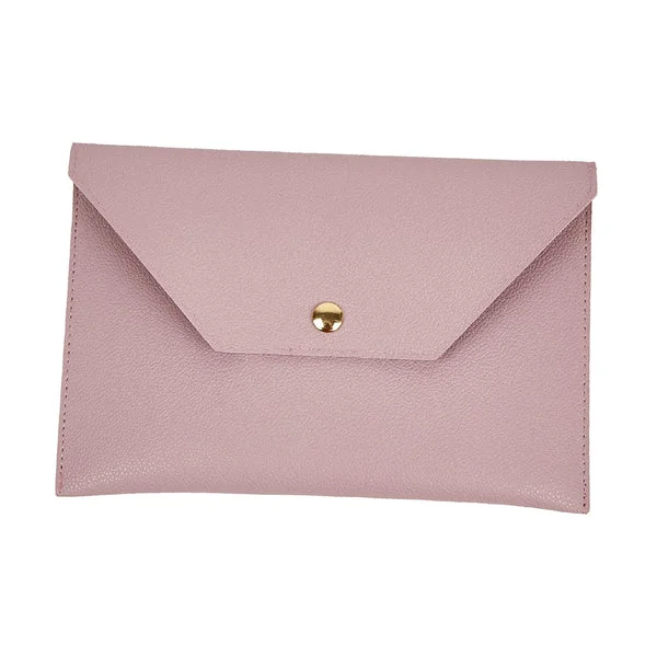 Consistent Maxbell Makeup Bag Travel Simple PU Leather Gift for Women Girl Toiletry Clutch Violet Eco-Friendly