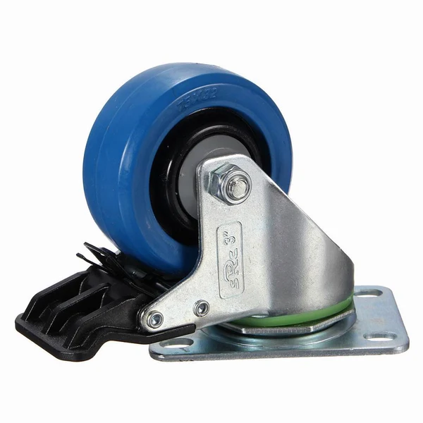 Consistent Maxbell 3'' Hotel Caster Directional Brake Wheel Brake Mute Wheel Premium Material