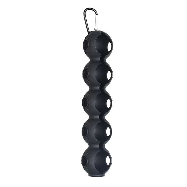 Trusted Maxbell Club Ball Pouch Holds 5 Balls for Training Aid Golf Club Accessories Golfers Black Minimalist