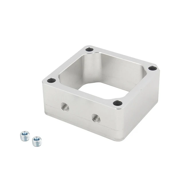 Official Maxbell Intake Heater Grid Strong Sealing Element Sturdy Vehicle Delete Spacer silver Expertly Made