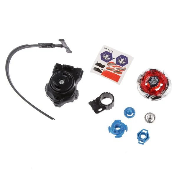 Reusable Maxbell Fusion Beyblade Masters Metal BB121A Wing Pegasis 90WF w Power Launcher User-Friendly