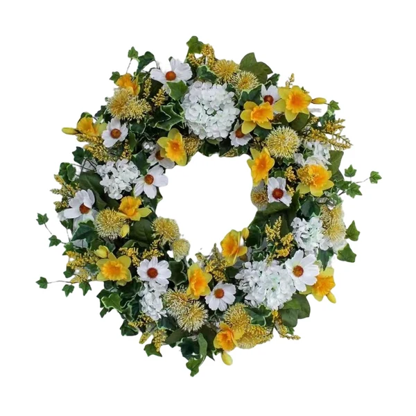 Functional Maxbell Spring Summer Wreath Front Door Easter Festival Wedding Celebration Hanging Convenient