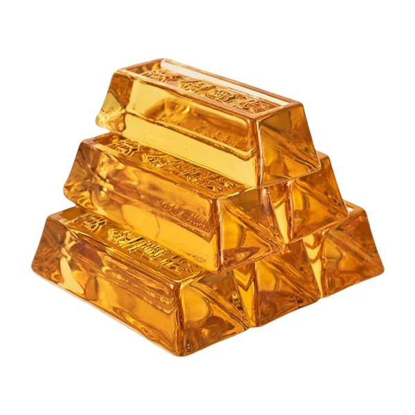 High-Grade Maxbell Maxbell Aureate Bar Statue Decorative Collectible Art Work for Home Decoration Exceptional