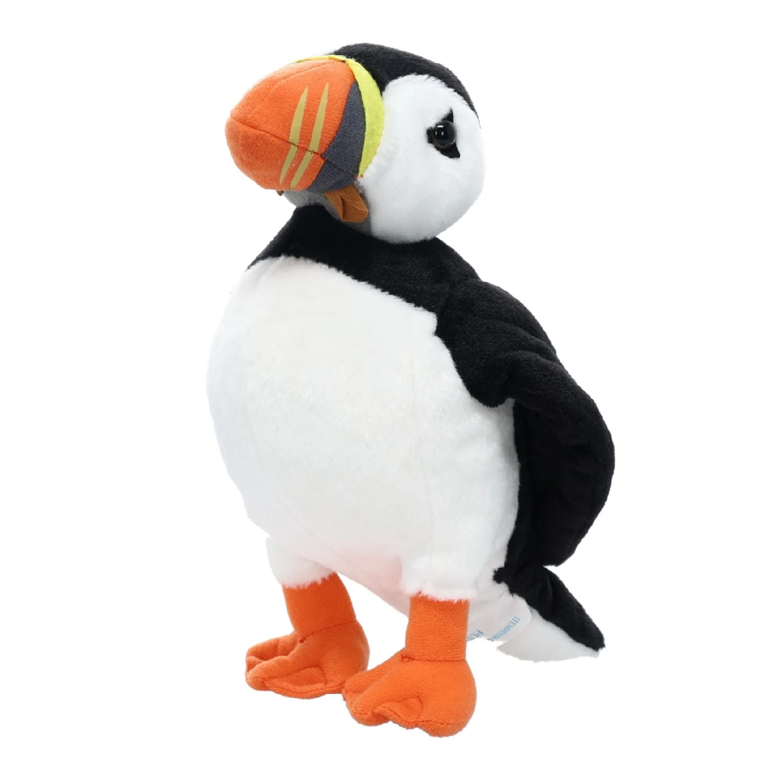 Carefully Designed WISHPETS 12 Black and White Puffin Plush Toy High-End