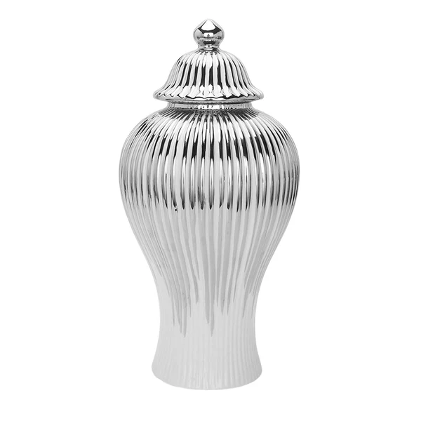 Sophisticated Maxbell Ceramic Ginger Jar Storage Vase Crafts Home Decor Handmade Collectible Large Professional