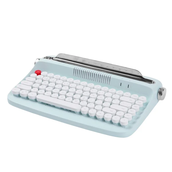 Contemporary Maxbell Typewriter Keyboard 84 Keys Bluetooth5.0 Professional Compact for Tablet light green Prestigious