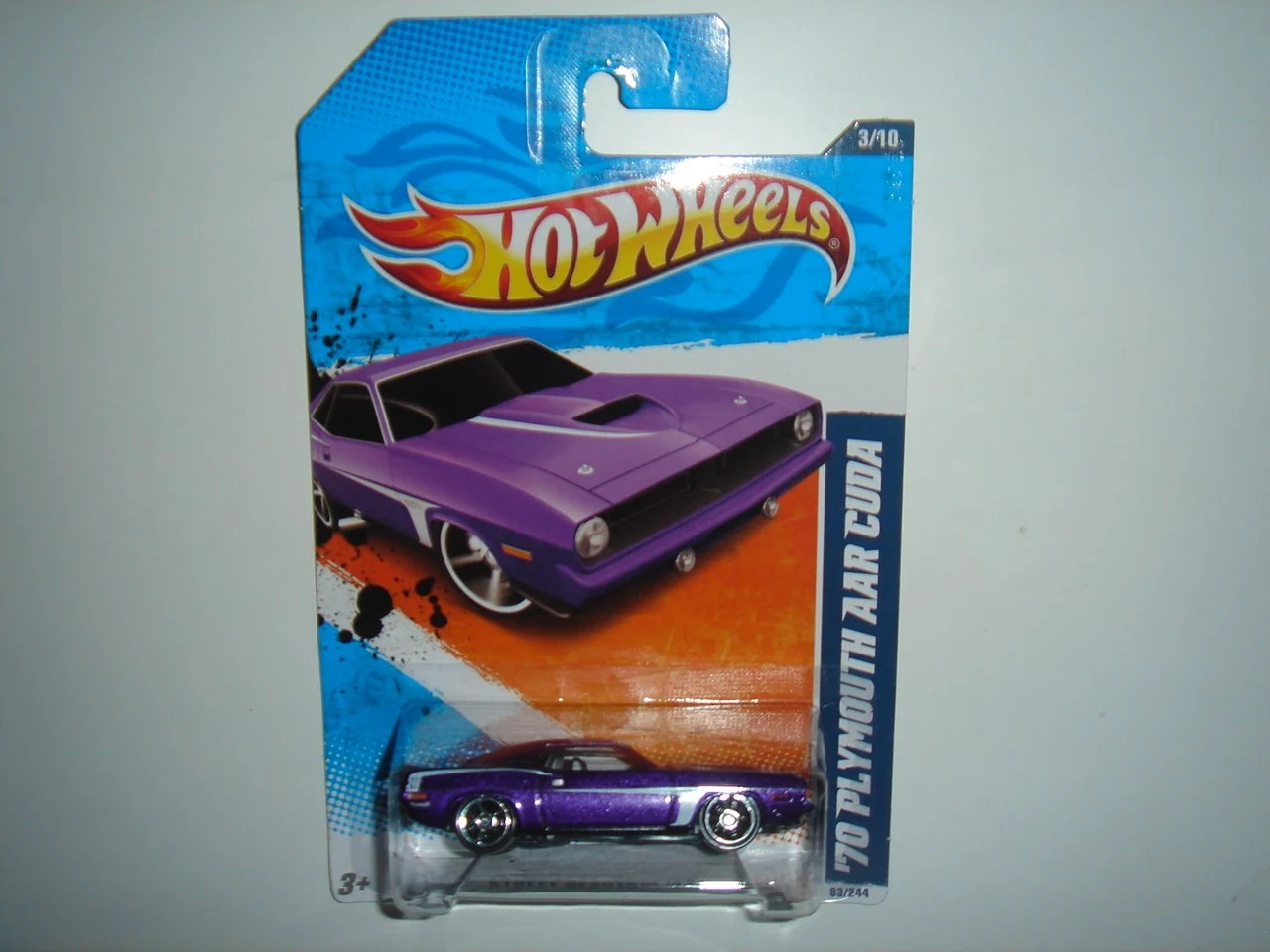 Carefully Designed 2011 Hot Wheels ''70 Plymouth AAR Cuda Purple 83 244 User-Friendly