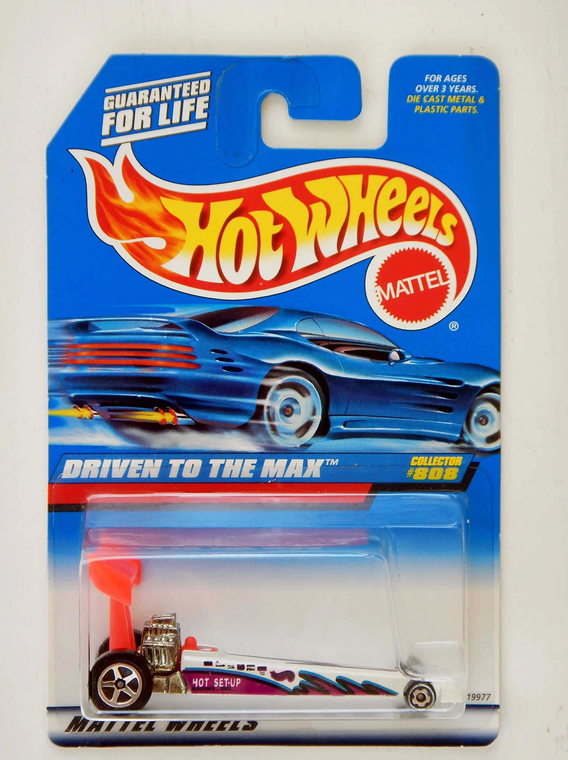 Eco-Friendly Hot Wheels Driven to the Max 808 Minimalist