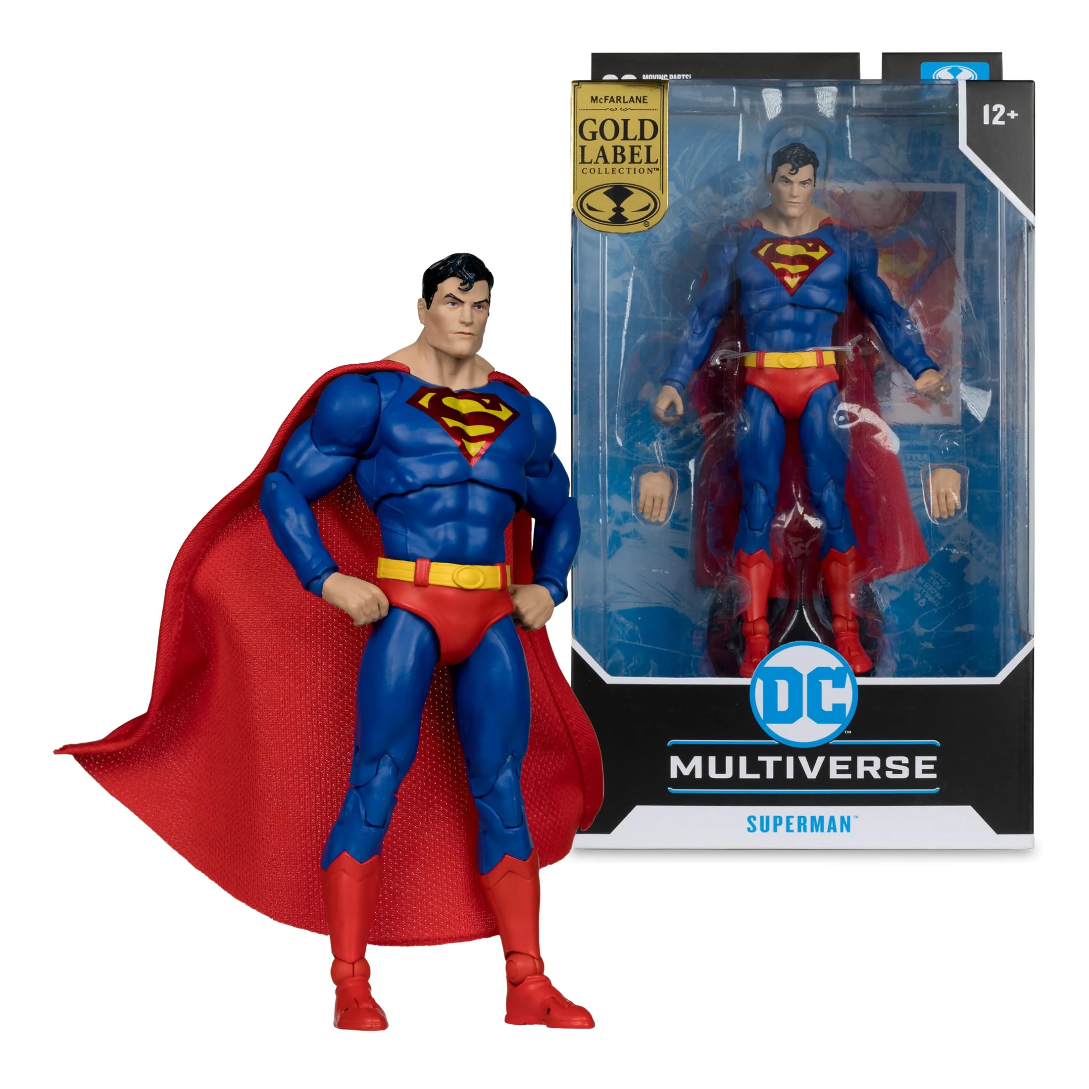 Unique McFarlane Toys DC Multiverse Action Figure Superman Action Comics Gold Label 18 cm Premium