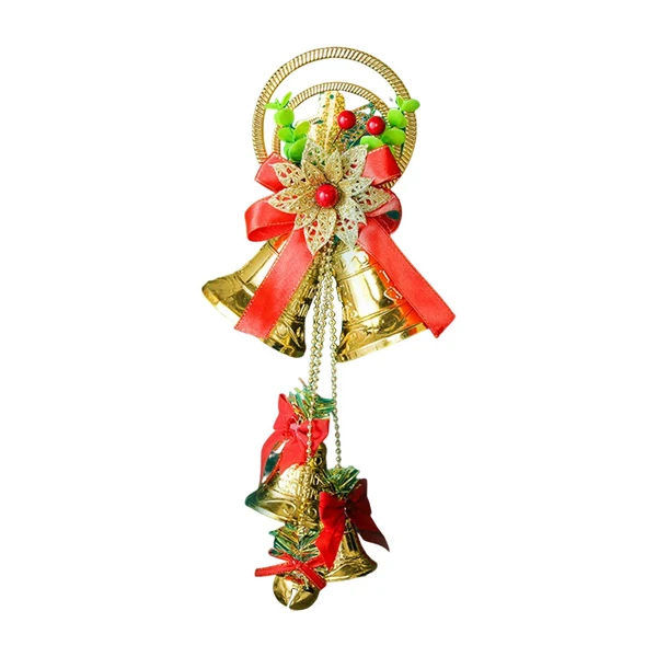 Luxury Maxbell Christmas Bell Ornaments Pendant Wind Chimes Crafts for Indoor Outdoor Style A Modern