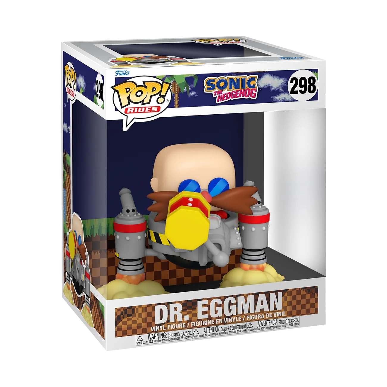 Detailed Funko POP Rides Sonic - Dr. Eggman - Sonic The Hedgehog - Collectable Vinyl Figure - Gift Idea - Merchandise - for Kids Adults - Games… Excellent