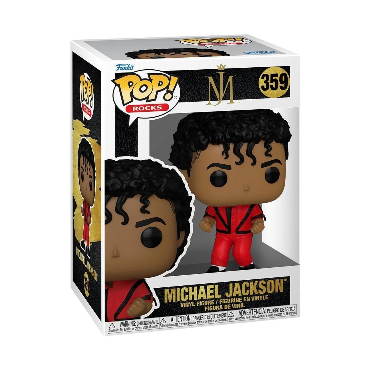 Effective Funko POP Rocks Michael Jackson - Thriller - Collectable Vinyl Figure - Gift Idea - Merchandise - for Kids Adults - Music Fans - Model… Lightweight
