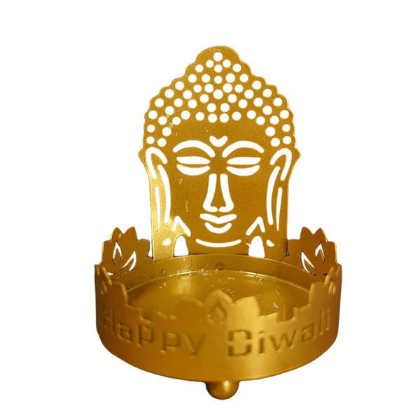 Enhanced Maxbell Cup Candle Holder Ghee Lamp Butter Lamp Holder Home Decor Buddhist Supplies Buddha Head Certified