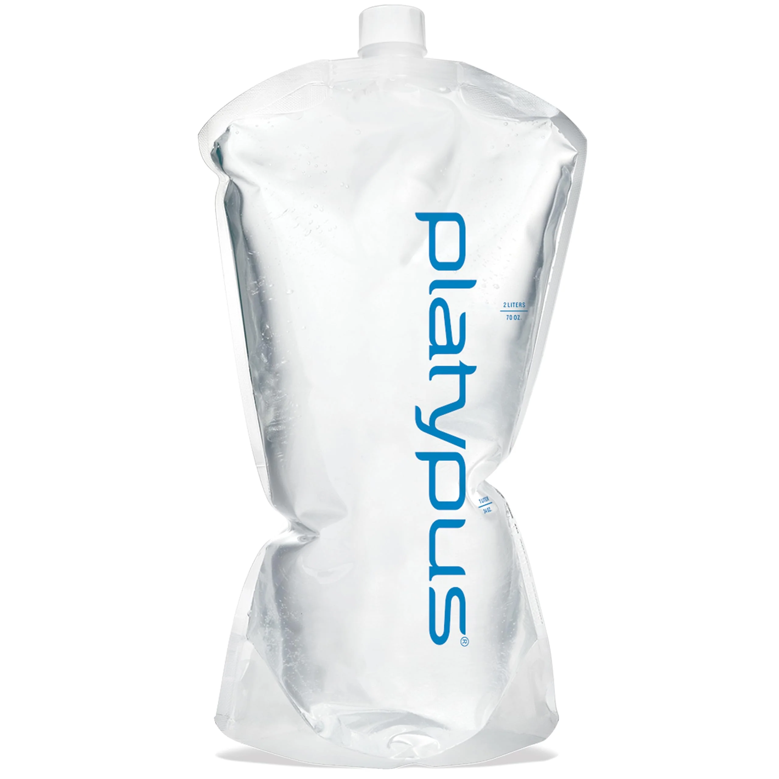 Casual Platypus Platy 2-Liter Ultralight Collapsible Backpacking Water Bottle Sustainable