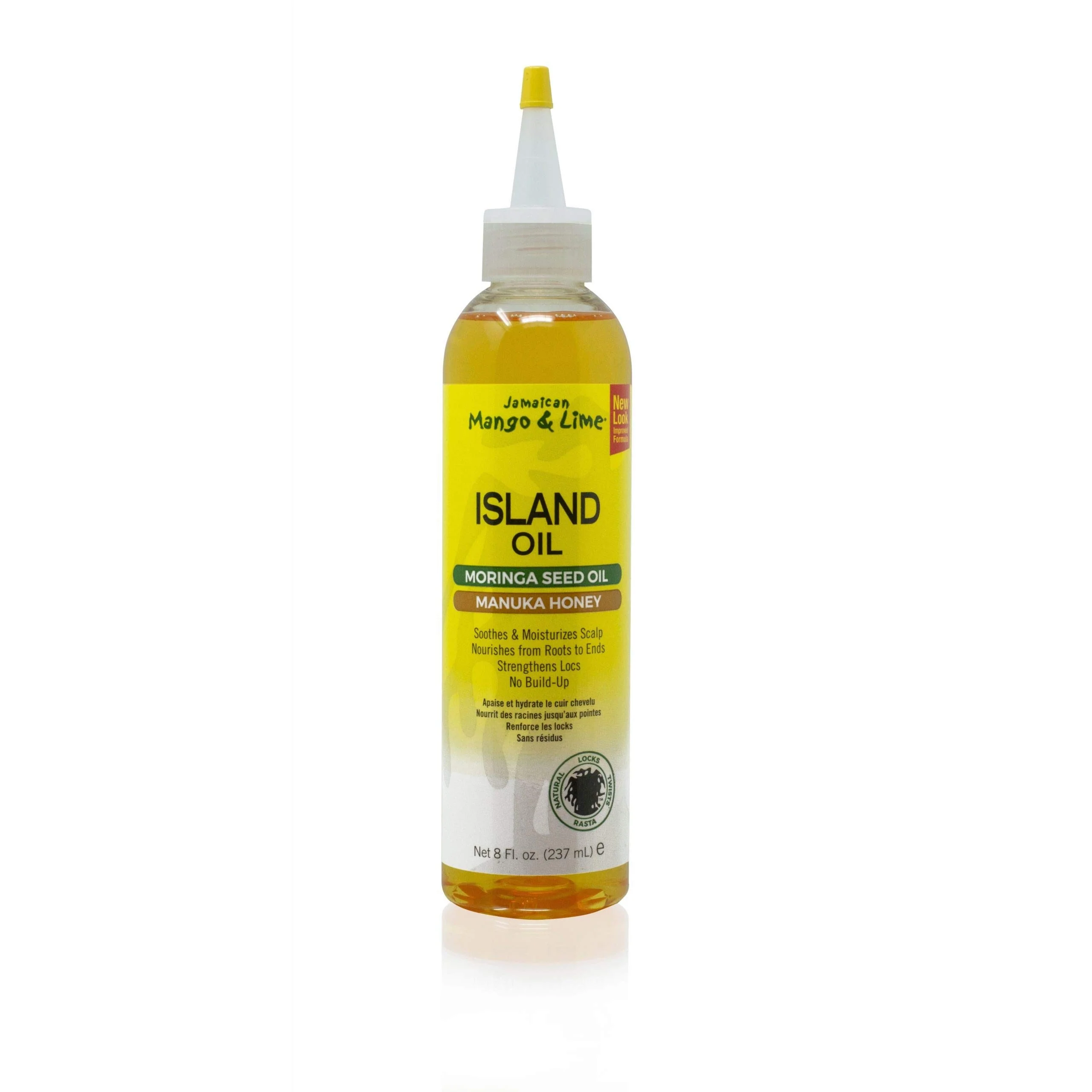 Excellent Jamaican Mango Lime Island Oil Scalp Oil - 8 Oz Pack of 2 Official