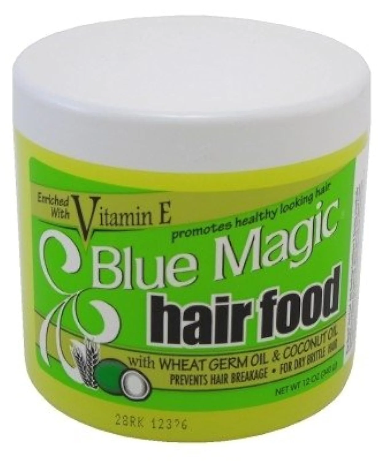 Fashionable Blue Hair Food with Vitamin-E Dry Brittle 12 Ounce Pack of 2 Comfortable