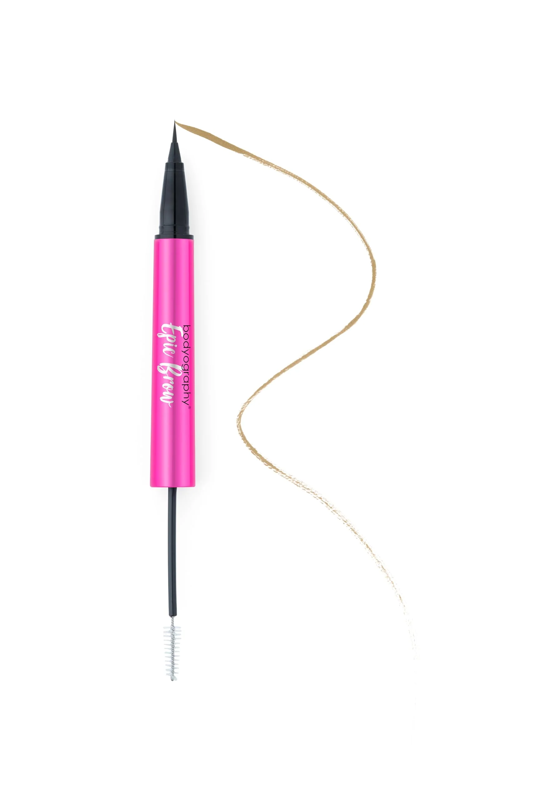 Soft Bodyography Epic Brow Clear Brow Gel Liquid Brow Definer 2-in-1 Long-Wear Brow Shaper Micro-Fine Pen Hair-Like Strokes Precise Definition… Expertly Made