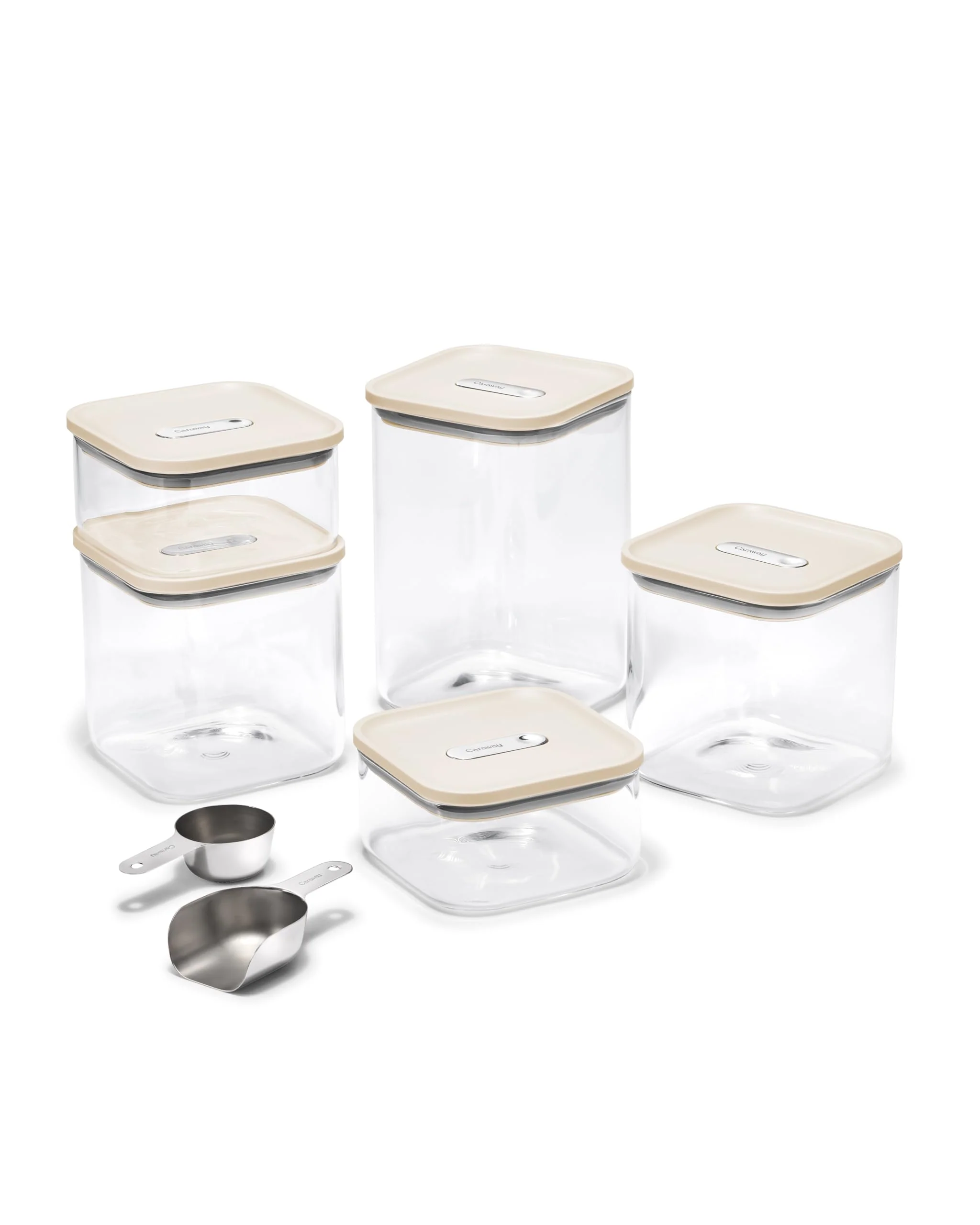 Easy-to-Use Caraway 13-Piece Glass Airtight Food Storage Containers with Lids - Non-Toxic BPA- Kitchen Storage Containers - Stackable Space-Saving Airtight… Verified