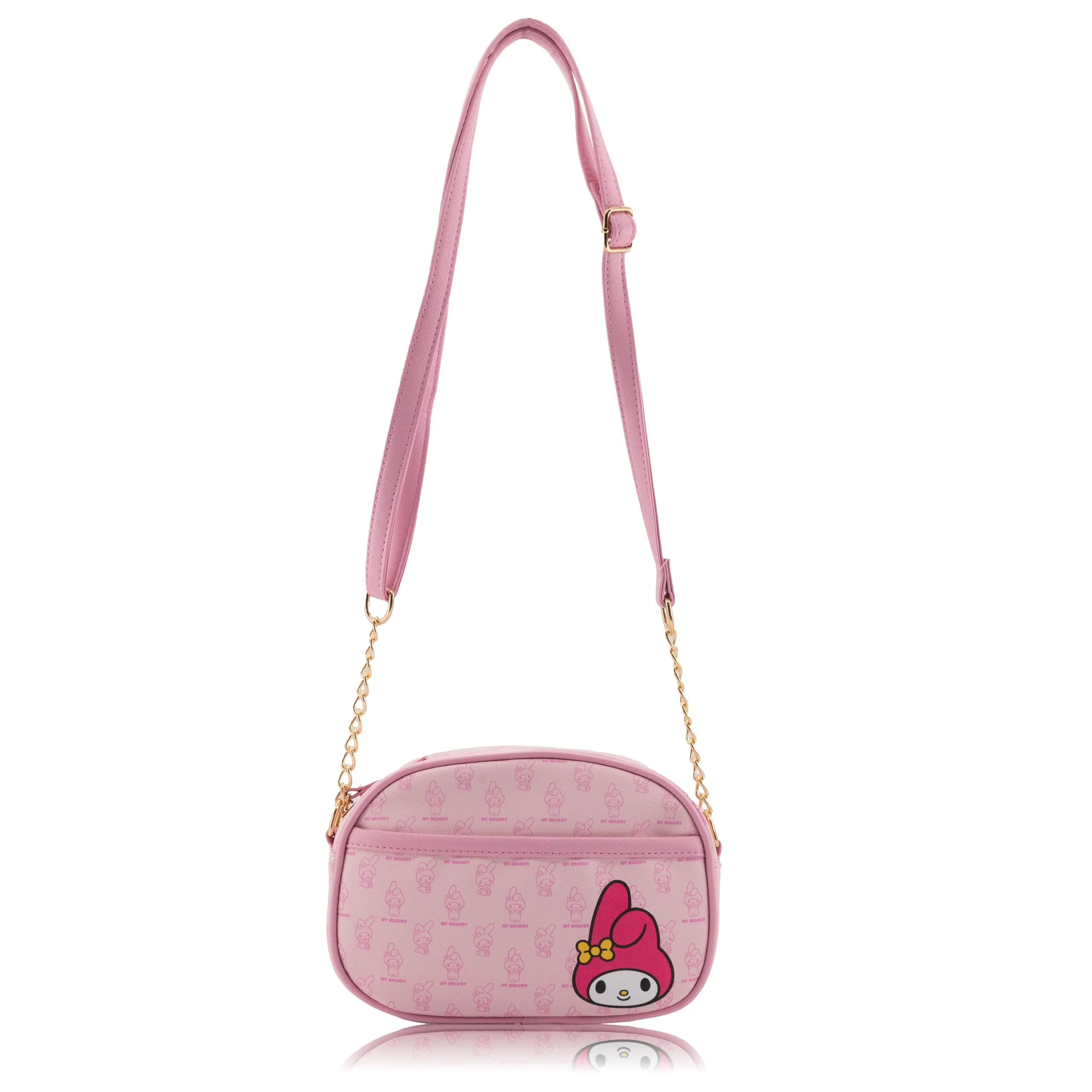 Fine Sanrio My Melody Purse Crossbody Handbag for Women My Melody Vinyl Women's Shoulder Handbag My Melody Accessories for Girls Flexible