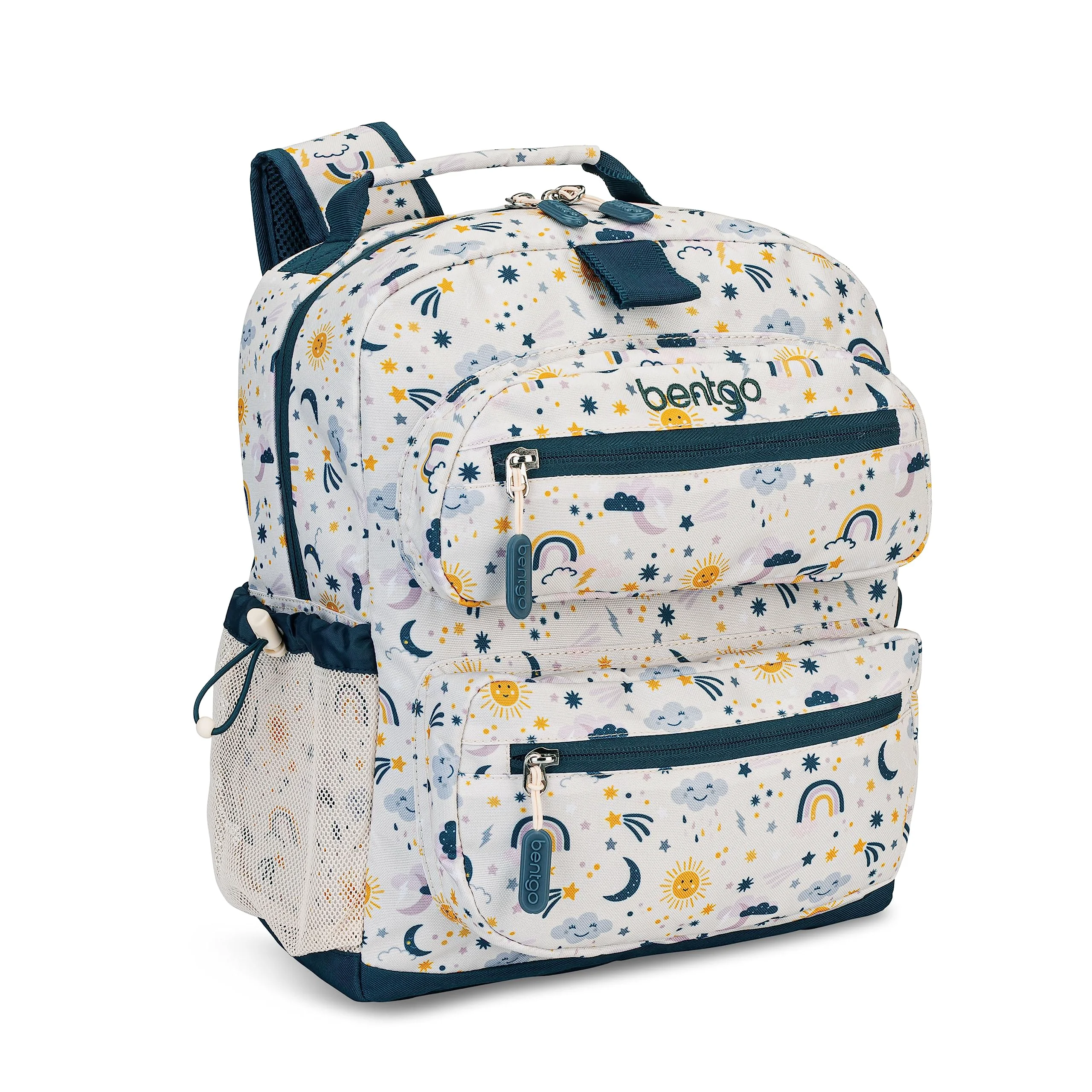 Fast Bentgo Kids Backpack - Lightweight 14 Backpack in Fun Prints for School Travel Daycare I for Ages 4 Roomy Interior Durable Water-Resist Stylish
