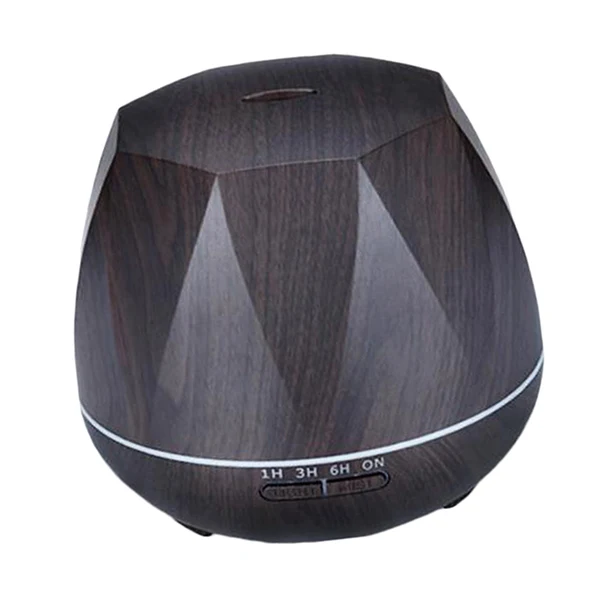 Durable Maxbell 500ml 24V Wood Grain Pattern Home Office Aromatherapy Machine-US Dark Wood Elegant