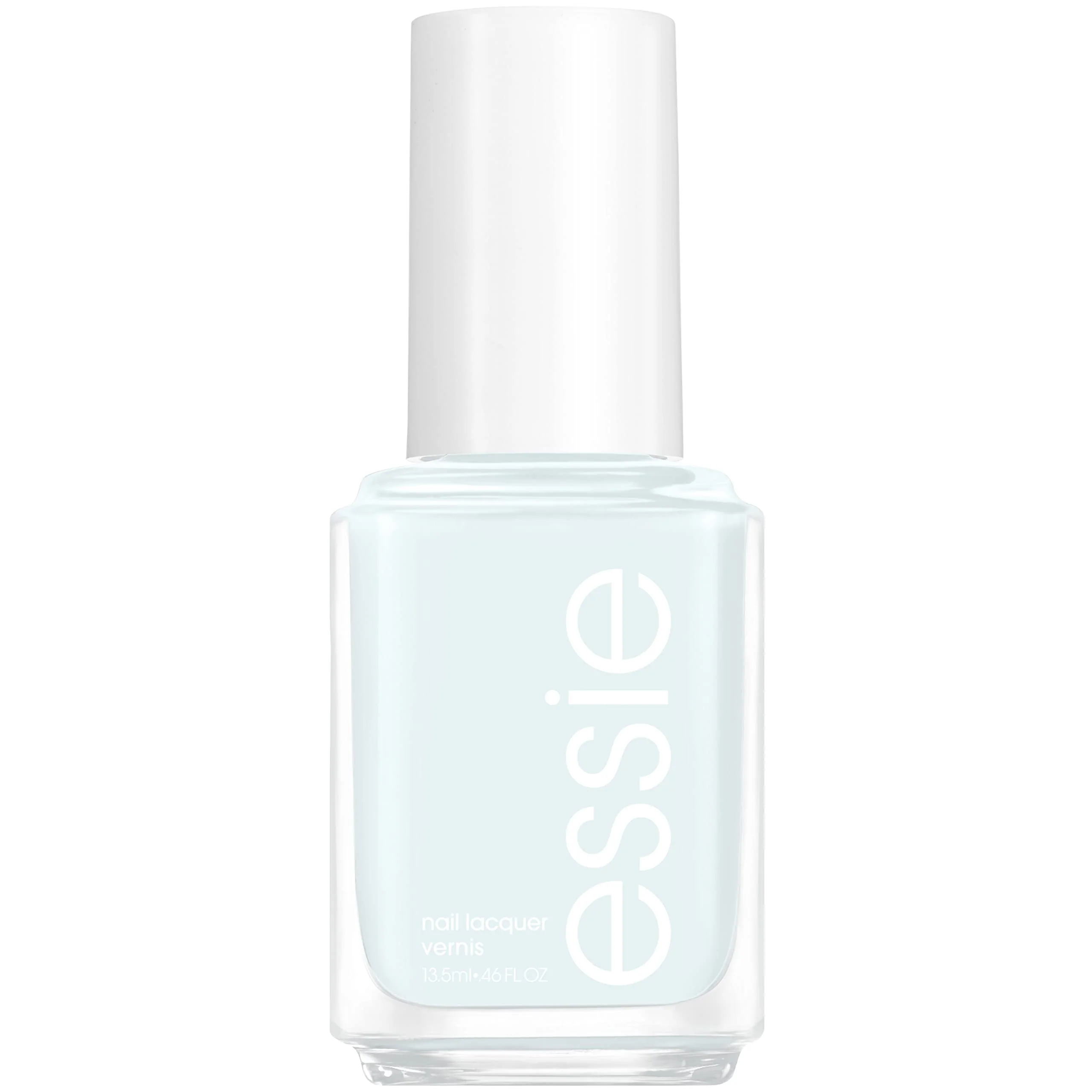 Elegant essie Salon-Quality Nail Polish 8- Vegan Ice Blue Find Me An Oasis 0.46 fl oz Soft