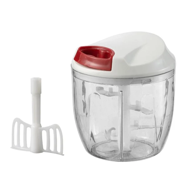 Sophisticated Maxbell Food Processor Powerful Easy to Clean 900ml Fruits Housewives Nuts White Practical