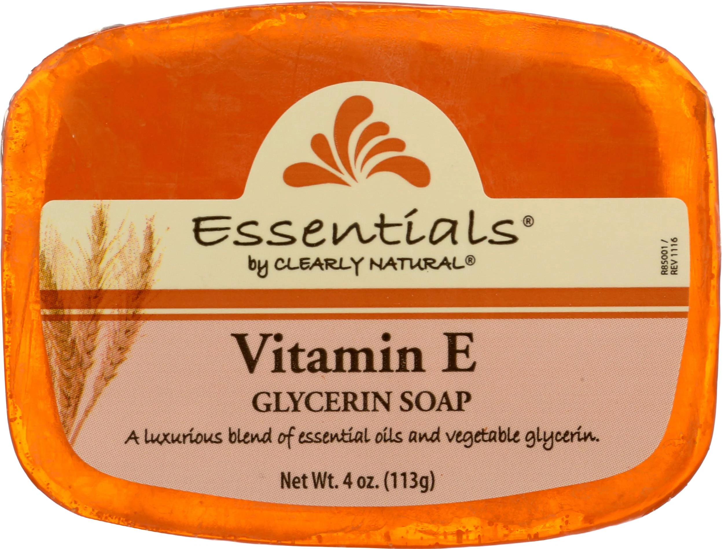 Safe Clearly Natural Essentials Glycerine Soap Bar Vitamin E 4 Oz Fast