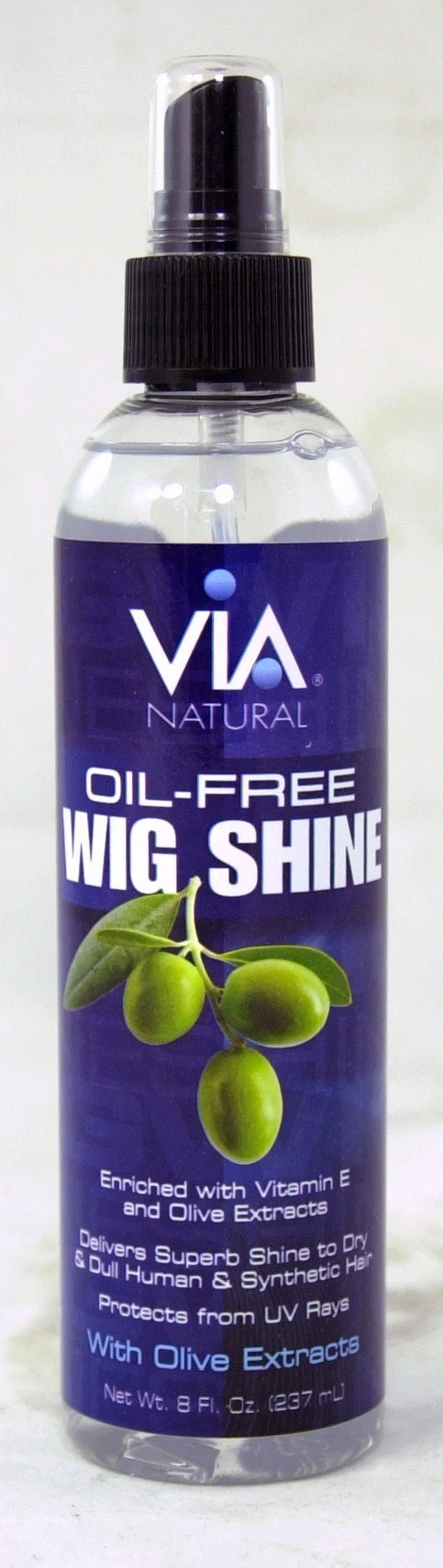 Dependable Via Natural Oil Wig Shine 2 Oz Comfortable