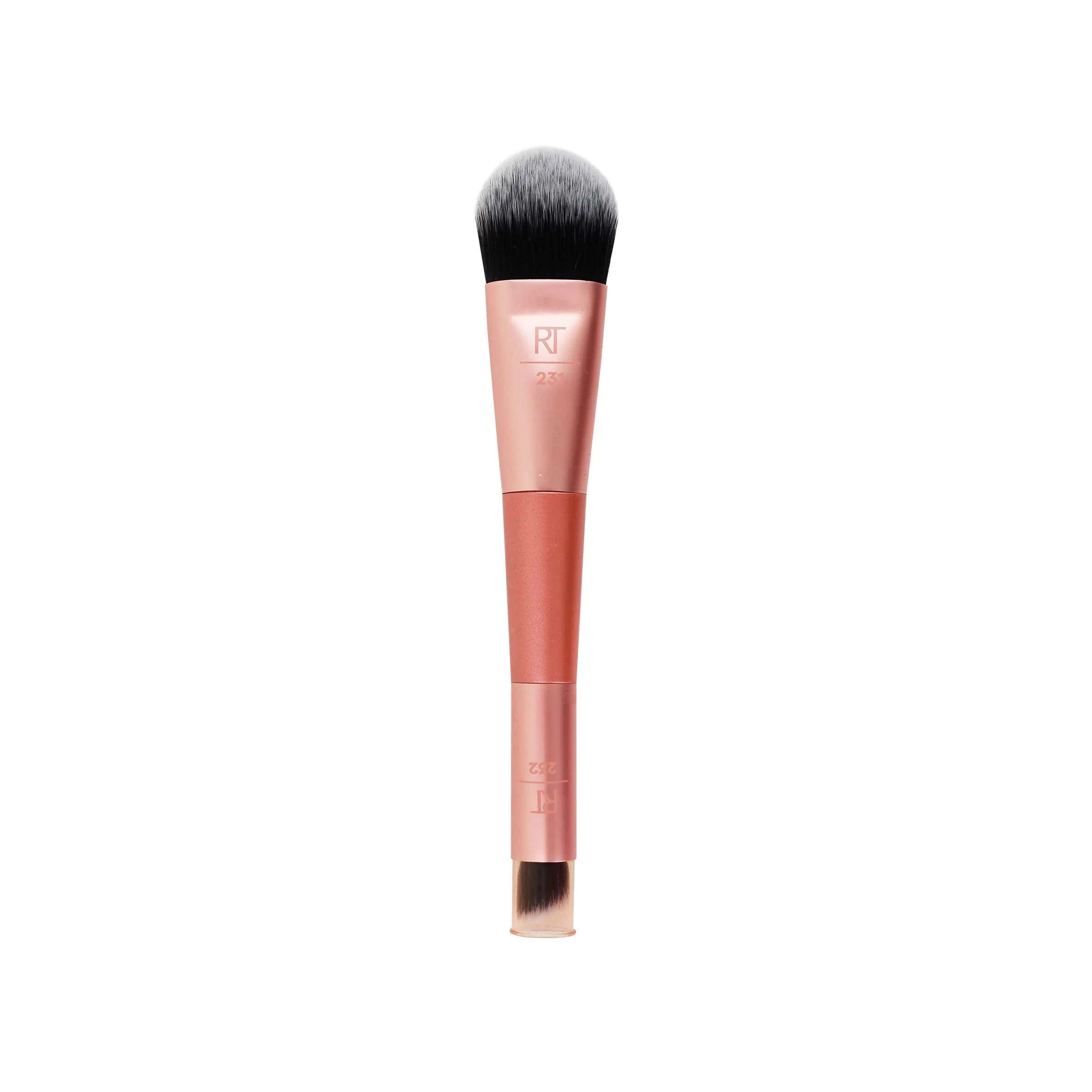 Casual Techniques Cover Conceal Dual Ended 2-in-1 Makeup Brush For Foundation Coverage Smooths and Conceals Covers Blemishes Modern