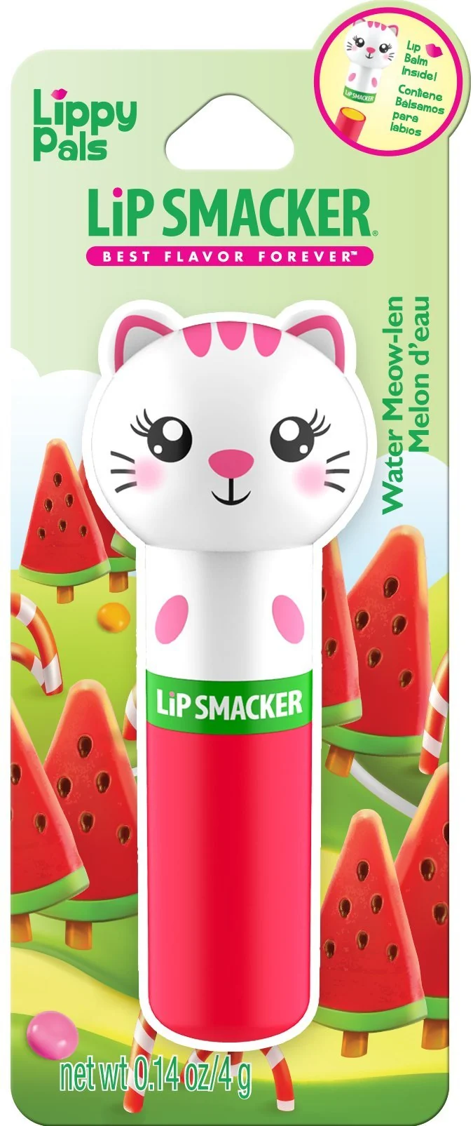 Convenient Lip Smacker Lip Balm Kitten Water-Meow-Lon 0.14 Ounce 80844 Specialty
