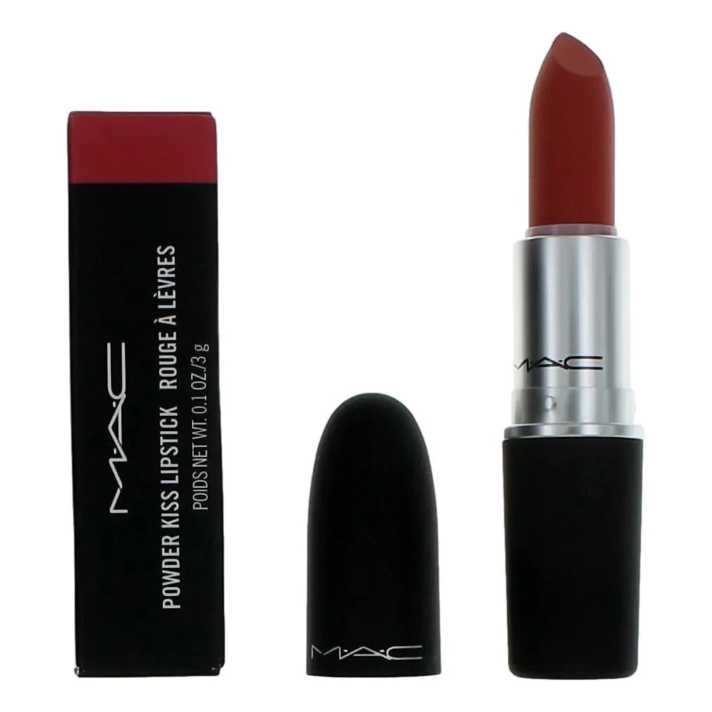 Trendy MAC POWER KISS LIPSTICK Sheer Outrage Elegant