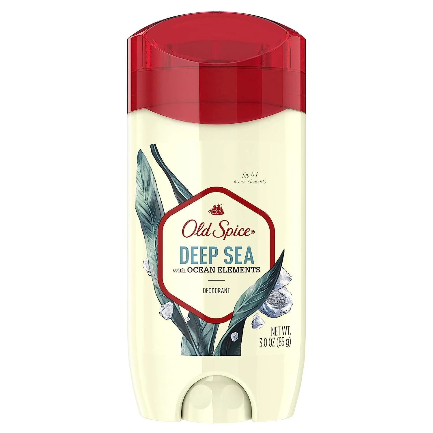 Versatile Old Spice Deodorant for Men Deep Sea with Ocean Elements Scent Inspired by Nature 3 oz Top-Quality