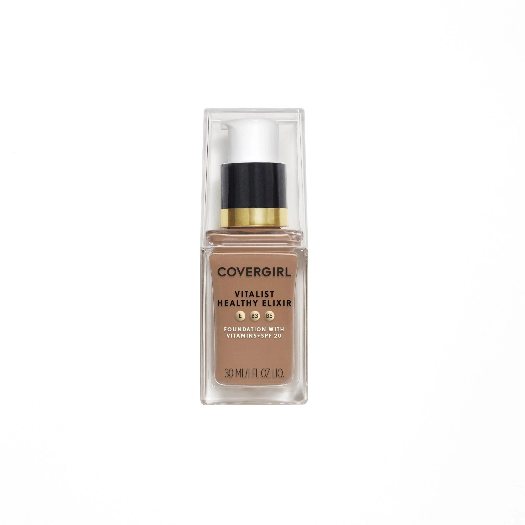 Certified COVERGIRL Vitalist Healthy Elixir Foundation Nude Beige 732 1 Ounce Genuine