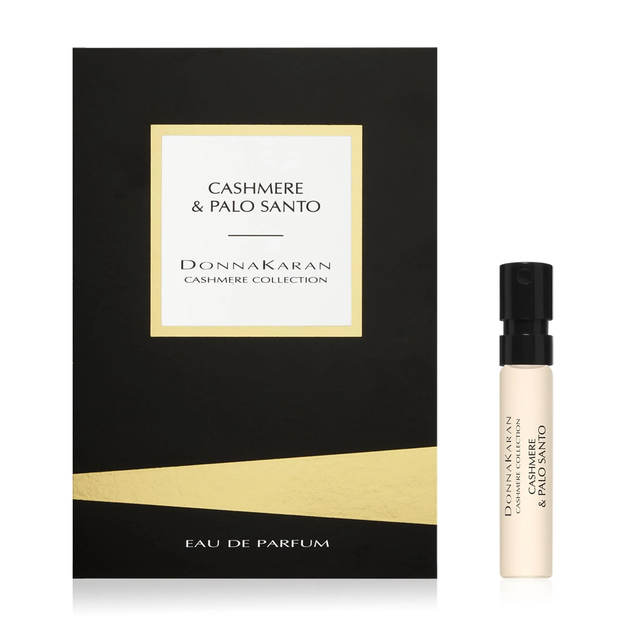 Superior Donna Karan Cashmere Collection Palo Santo Eau de Parfum Trial Perfume Spray For Women Vial Sample Size 0.06 Fl. Oz. 2 mL Breathable
