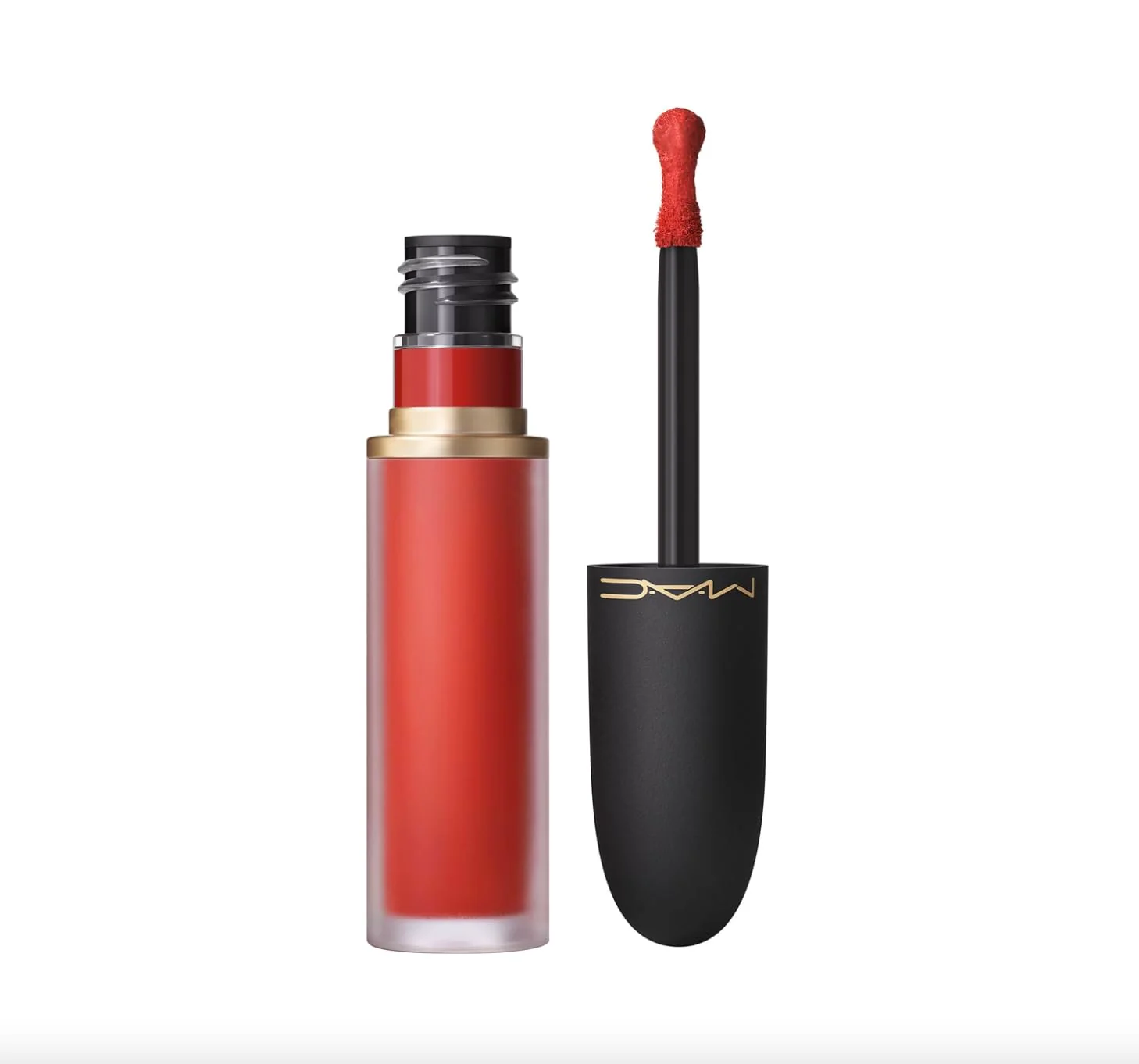 Specialty MAC Cosmetics Powder Kiss Lip Cheek Mousse 58 Creamsicle Multi-Use Hydrating Formula Soft-Focus Matte Finish 10-Hour Longwear 5ml Prestigious